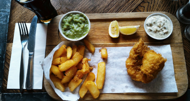 Fish and Chips greenwich english food uk