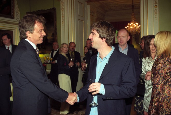 tony blair noel gallagher