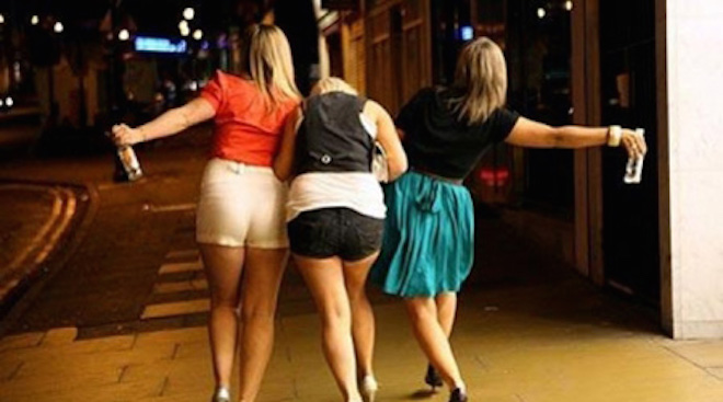 Ragazze ubriache