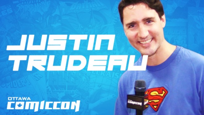 ComicCon trudeau