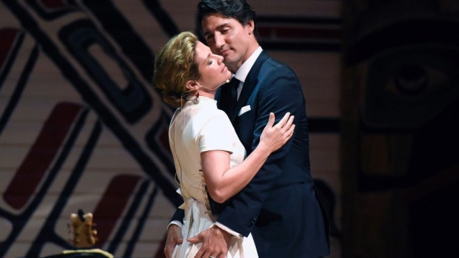 trudeau wife