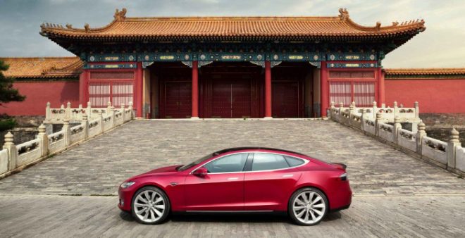 tesla cina
